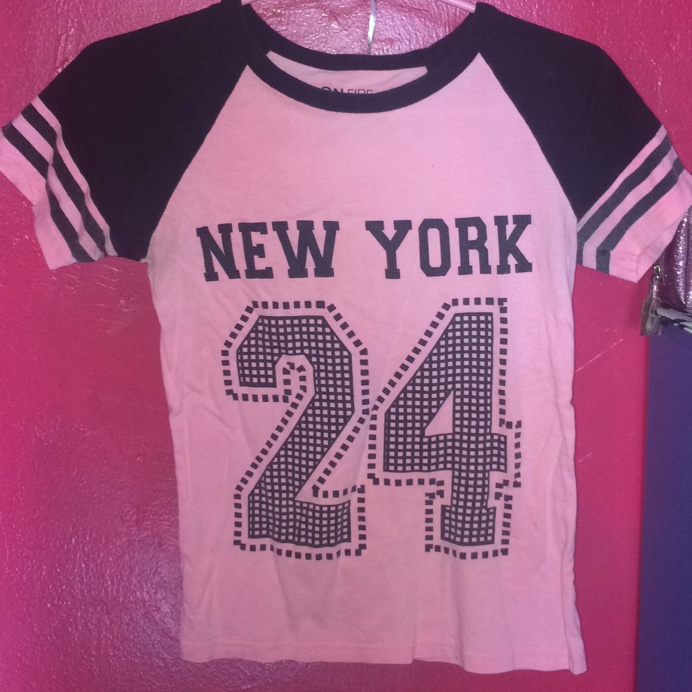 Pink New York shirt